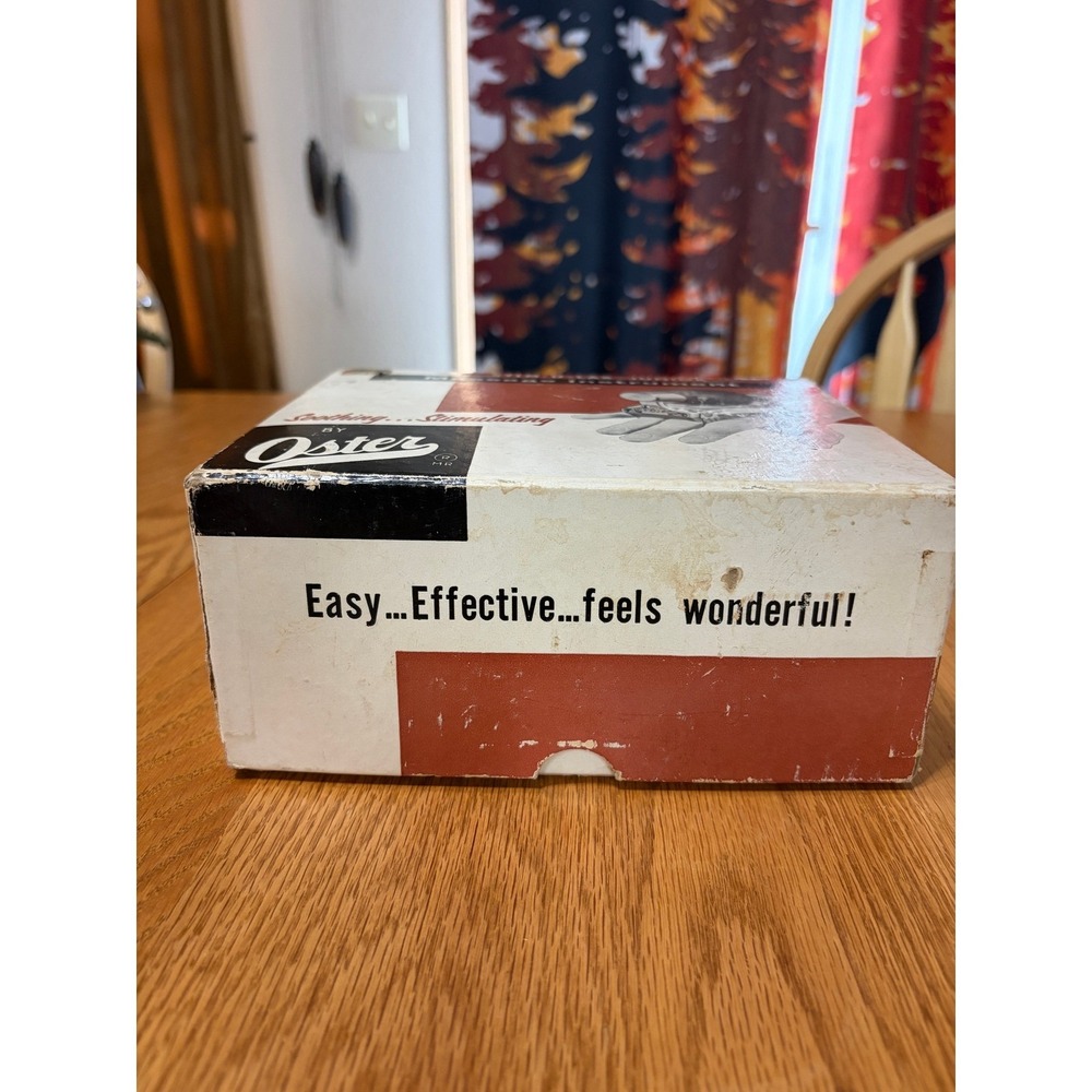 Vintage Oster‎ Stim‑U‑Lax Junior Massager w/ Box – Tested & Working - Picture 12 of 13